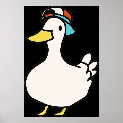 Subarus Dancing Duck _ Hololive Poster