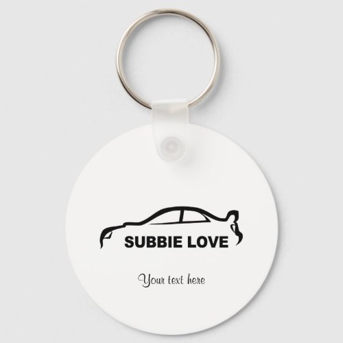 Subbie STI Key_Chain Keychain