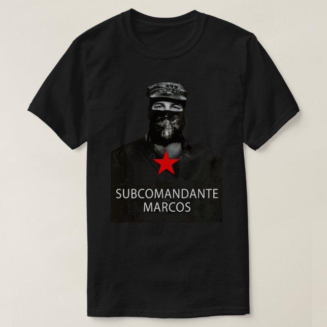 Subcomandante Marcos Classic T-shirt (Design Front)