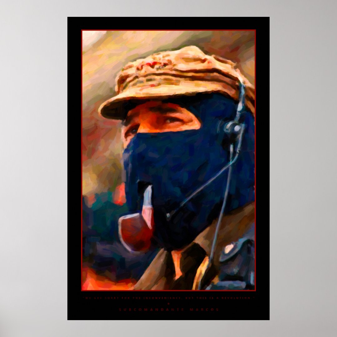 Subcomandante Marcos Poster | Zazzle