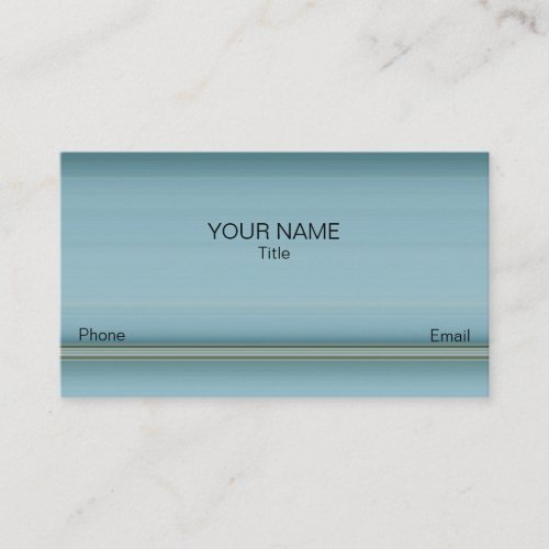 Subdue Blue Grey Shades Business Card