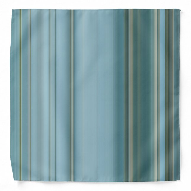 Subdue Color Stripes Bandana (Front)