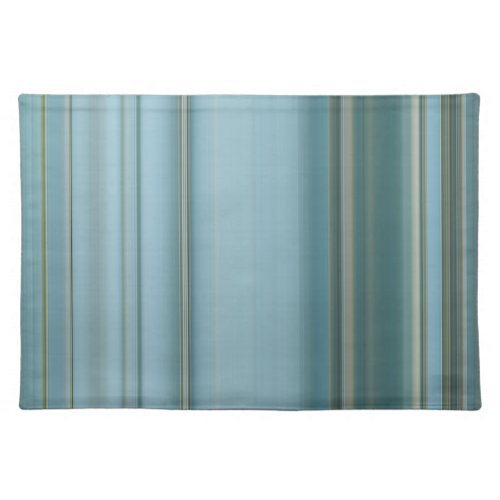 Subdue Color Stripes Cloth Placemat