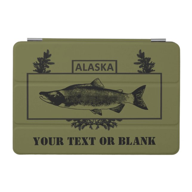 Subdued Alaska Combat Fisherman Badge iPad Mini Cover (Horizontal)
