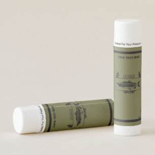Subdued Alaska Combat Fisherman Badge Lip Balm