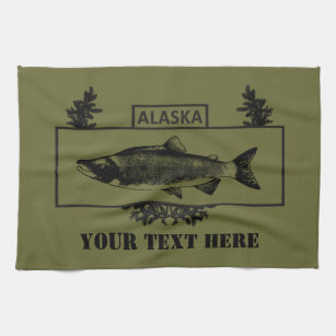 Funny Fishing Kitchen & Hand Towels