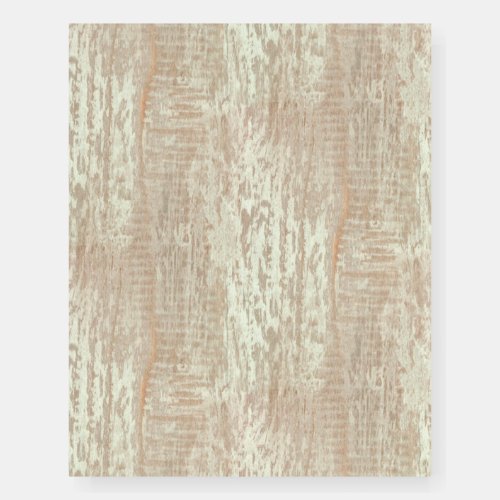 Subdued Coastal Pine Wood Grain Look Foam Board