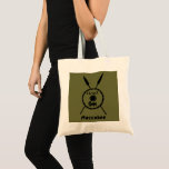Subdued Maccabee Shield And Spears Tote Bag<br><div class="desc">A black military "subdued" style depiction of a Maccabee's shield and two spears. The shield is adorned by a lion and text reading "Yisrael" (Israel) in the Paleo-Hebrew alphabet. Text reading "Maccabee" also appears. The Maccabees were Jewish rebels who freed Judea from the yoke of the Seleucid Empire. Chanukkah is...</div>