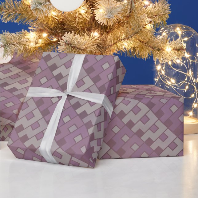 Subdued Red and Brown Wrapping Paper (Holidays)