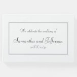 [ Thumbnail: Subdued & Respectable Marriage Guestbook ]