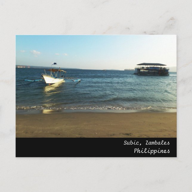 Subic, Zambales. Philippines! Postcard (Front)