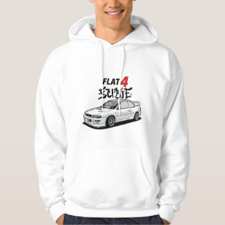 Subie Meaneye Manga Style Car JDM Mens Hoodies