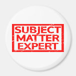 Subject Matter Expert Stamp Magnet