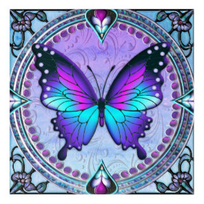 Sublimation Butterfly with Background Acrylic Print