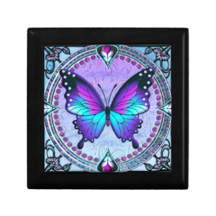 Sublimation Butterfly with Background Gift Box
