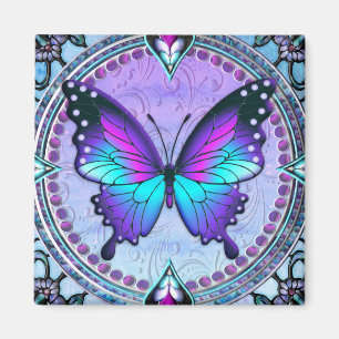 Sublimation Butterfly with Background Magnet