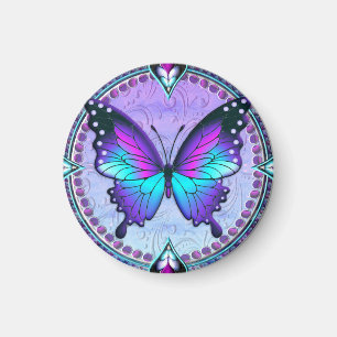 Sublimation Butterfly with Background Magnet