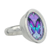 Sublimation Butterfly with Background Ring (Side)