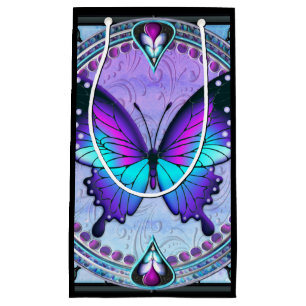 Sublimation Butterfly with Background Small Gift Bag