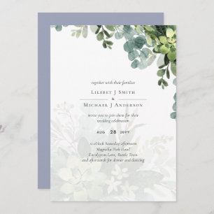 Sublime Dusty Blue GREENERY Eucalyptus WEDDING