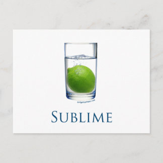 Sublime funny postcard