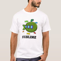 Sublime Funny Submarine Fruit Lime Pun