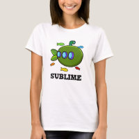 Sublime Funny Submarine Fruit Lime Pun