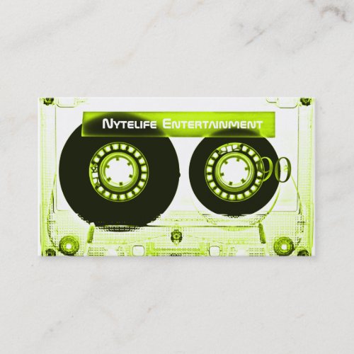Sublime Lime Mixtape Business Card