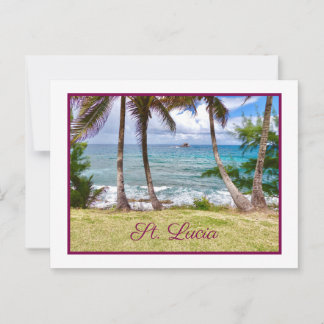 Sublime St. Lucia Postcard