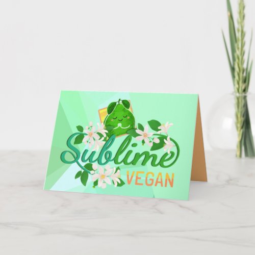 Sublime Vegan _ Punny Garden Card