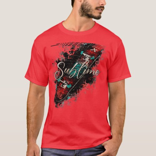 Sublime VINTAGE X Skateboard T_Shirt