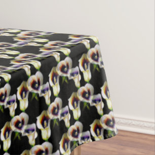 Sublime Watercolor Arum Calla Lilies - a mixed med Tablecloth