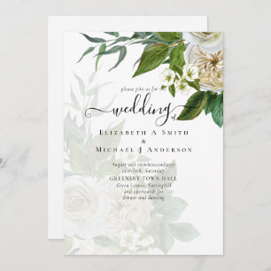 Sublime Wedding Suite - White Roses