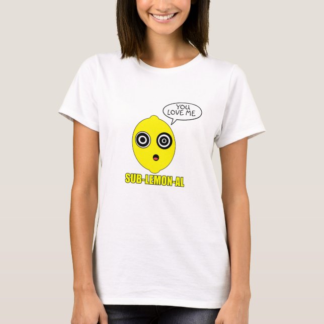 Subliminal Lemon T-Shirt (Front)