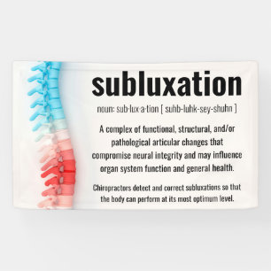 Subluxation Definition Chiropractic Banner