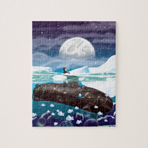 Submarine Arctic Adventure Jigsaw Puzzle