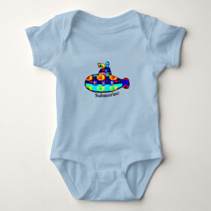 Submarine baby bodysuit