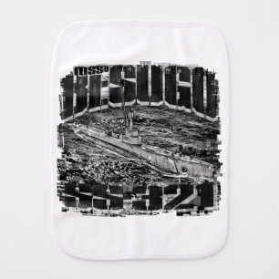 Submarine Besugo Burp Cloth Burp Cloth