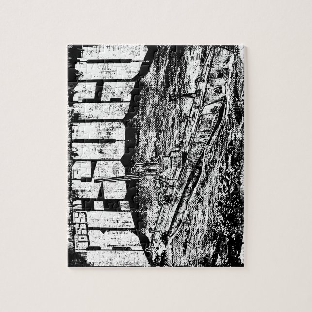 Submarine Besugo Puzzle (Vertical)