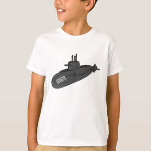 Submarine cartoon illustration  T-Shirt