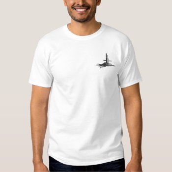 Submarine Embroidered T-shirt by pitneybowes at Zazzle