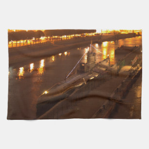 Submarine In St Petersburg Towel