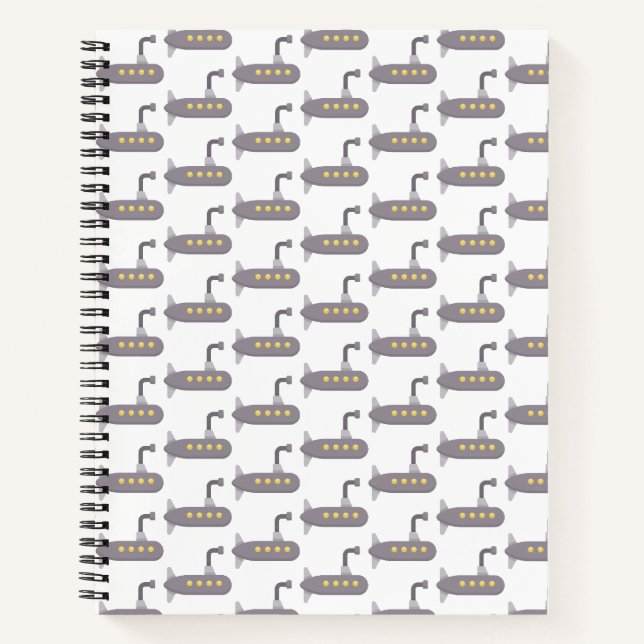 submarine notebook (Front)
