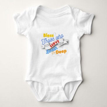 Submarine Prayer Navy ship boat Baby Bodysuit Submarine Prayer Navy ship boat Baby Bodysuit