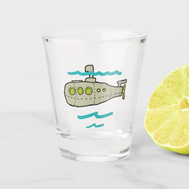 Submarine Shot Glass (Front)
