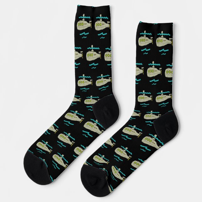 Submarine Socks (Left)