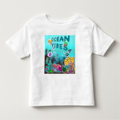 Submarine vibes toddler t_shirt