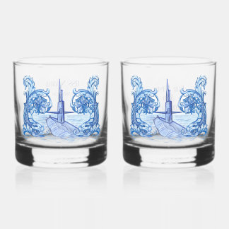 Submarine Whiskey Glasses Gift Set