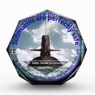 Submariner Acrylic Award