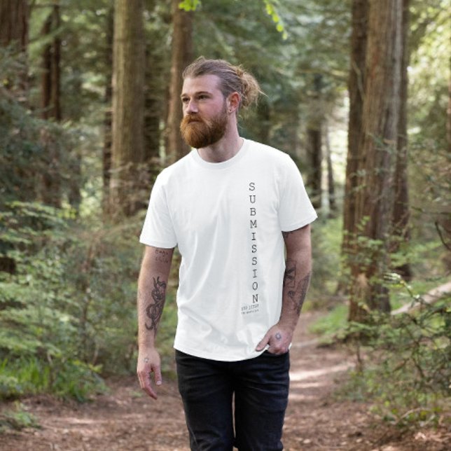 Submission Brazilian Jiu Jitsu T-Shirt (Creator Uploaded)